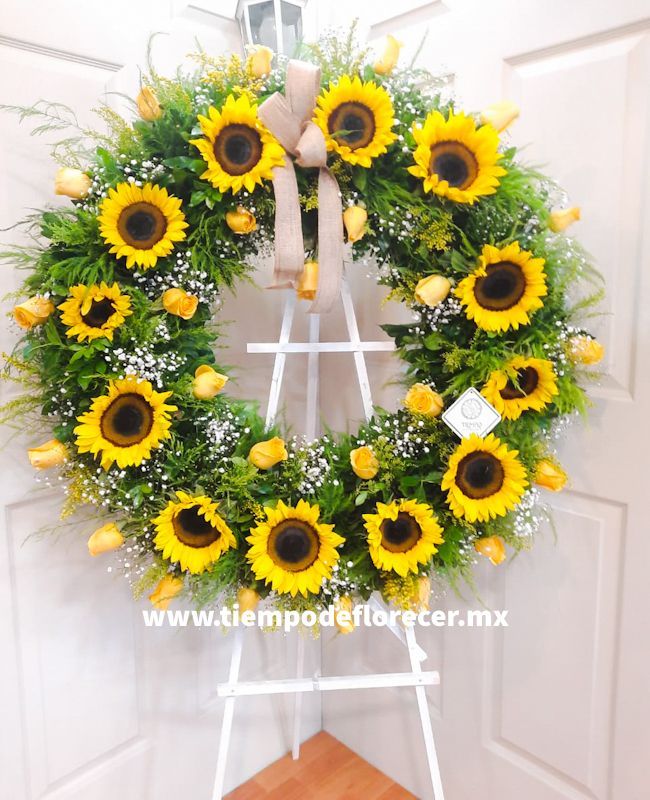 Corona de Girasoles
